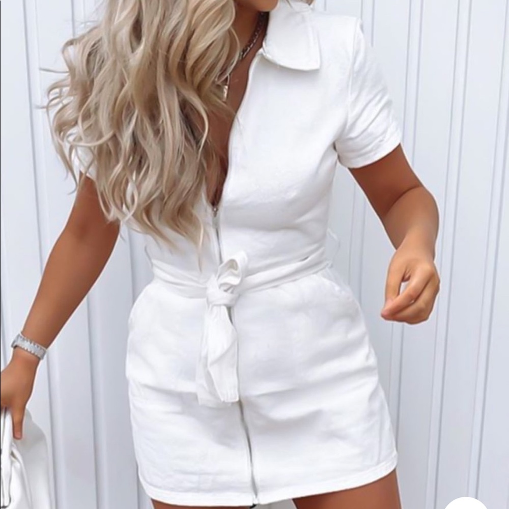 White box misbehave mini dress NEVER WORN